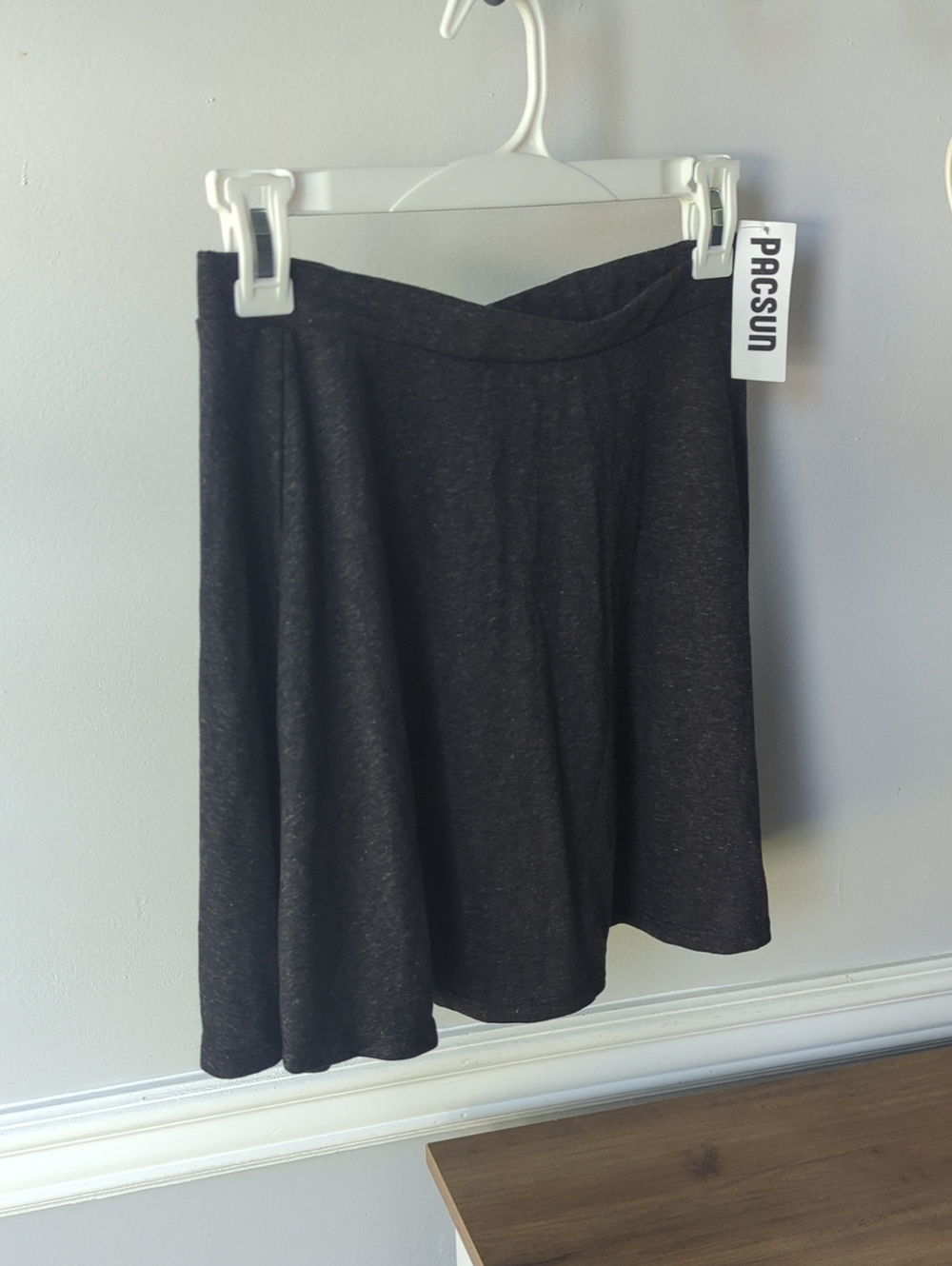 PacSun Dark Charcoal Circle Skirt